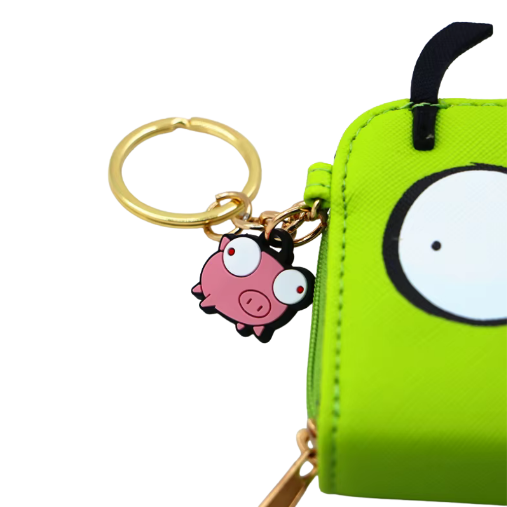 Billetera Gir "Invasor Zim" -  Edición Coleccionista con Llavero Spanky