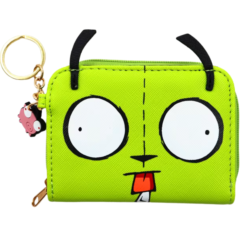 Billetera Gir "Invasor Zim" -  Edición Coleccionista con Llavero Spanky