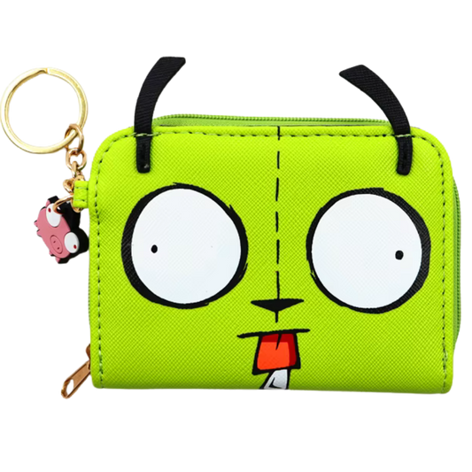 Billetera Gir "Invasor Zim" -  Edición Coleccionista con Llavero Spanky